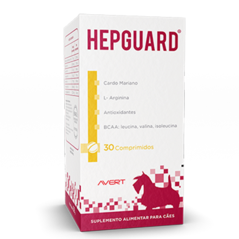 Avert Hepguard com 30 Comprimidos