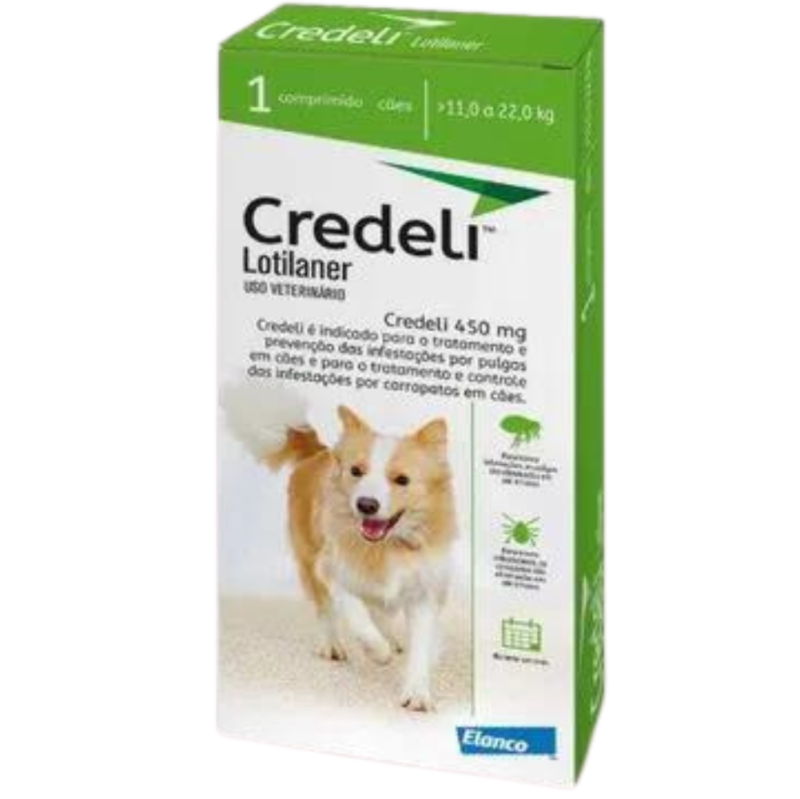 Elanco Credeli para Cães de 11 a 22 kg com 1 Comprimido