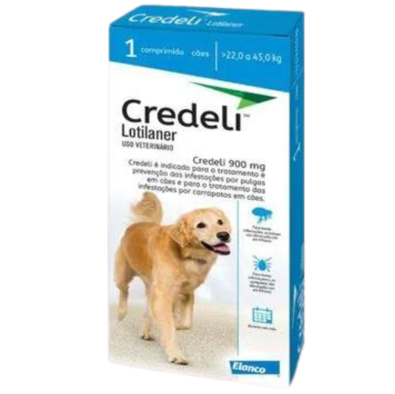 Elanco Credeli para Cães de 22 a 45 kg com 1 Comprimido