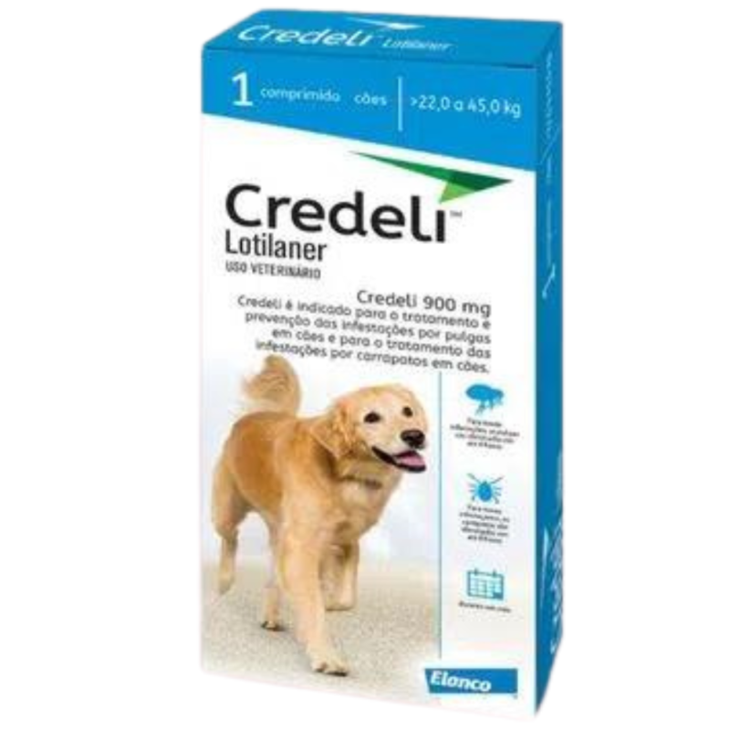 Elanco Credeli para Cães de 22 a 45 kg com 1 Comprimido