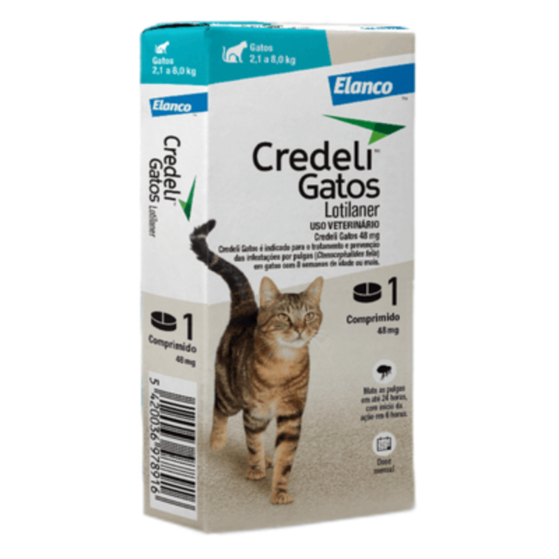 Elanco Credeli Gatos de 2,1 a 8kg