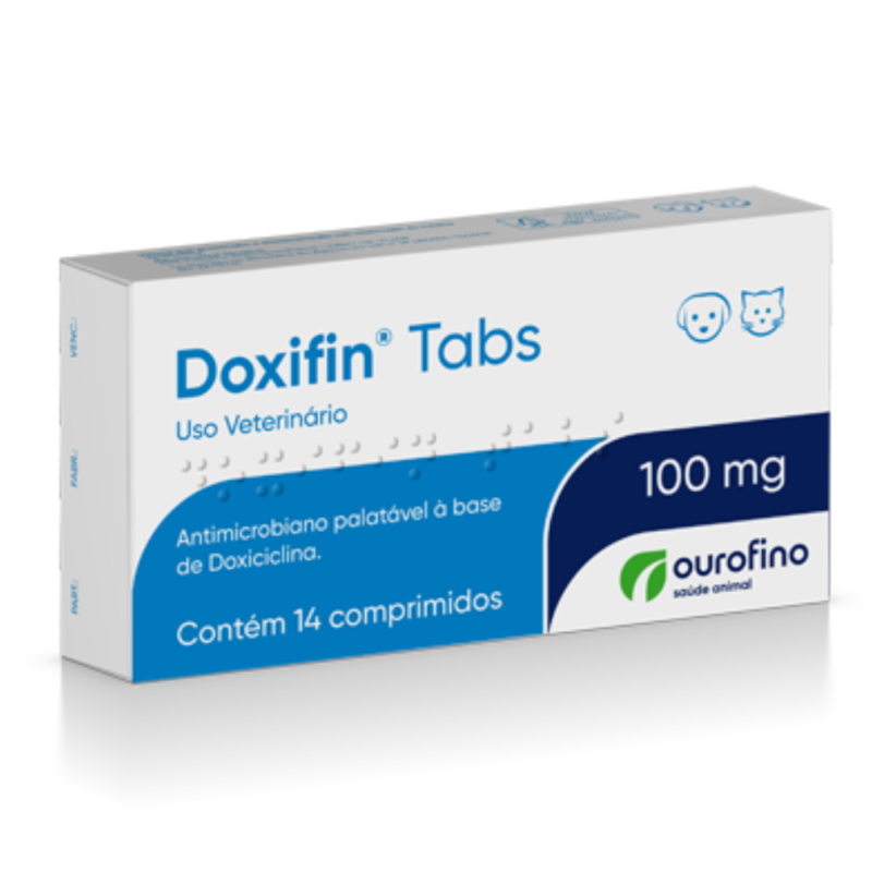 Ourofino Doxifin 100mg 14 Comprimidos