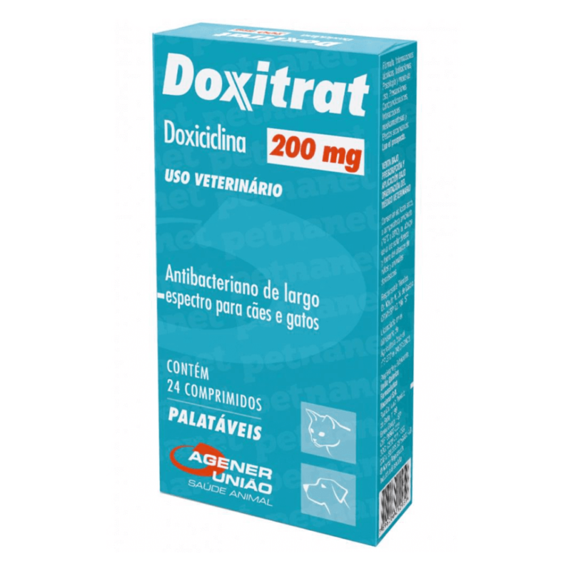 Agener Doxitrat 200mg com 24 Comprimidos