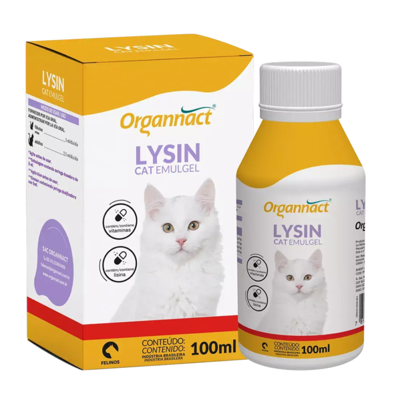 Organnact Lysin Cat 100G
