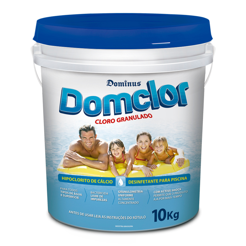 Domclor Hipoclorito de Cálcio para Piscina 10kg