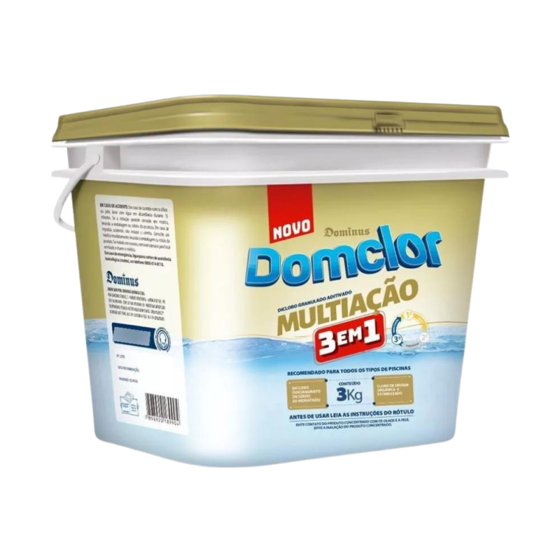 Domclor Cloro Multiação Balde de 3kg