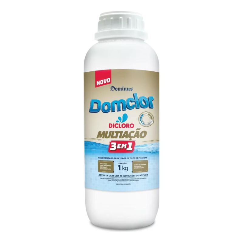 Domclor Cloro Multiação Embalagem de 1kg