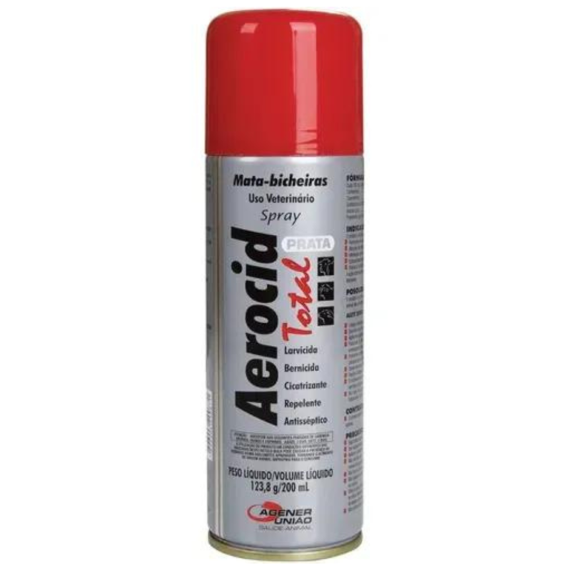 Agener Aerocid Total Prata 200ml