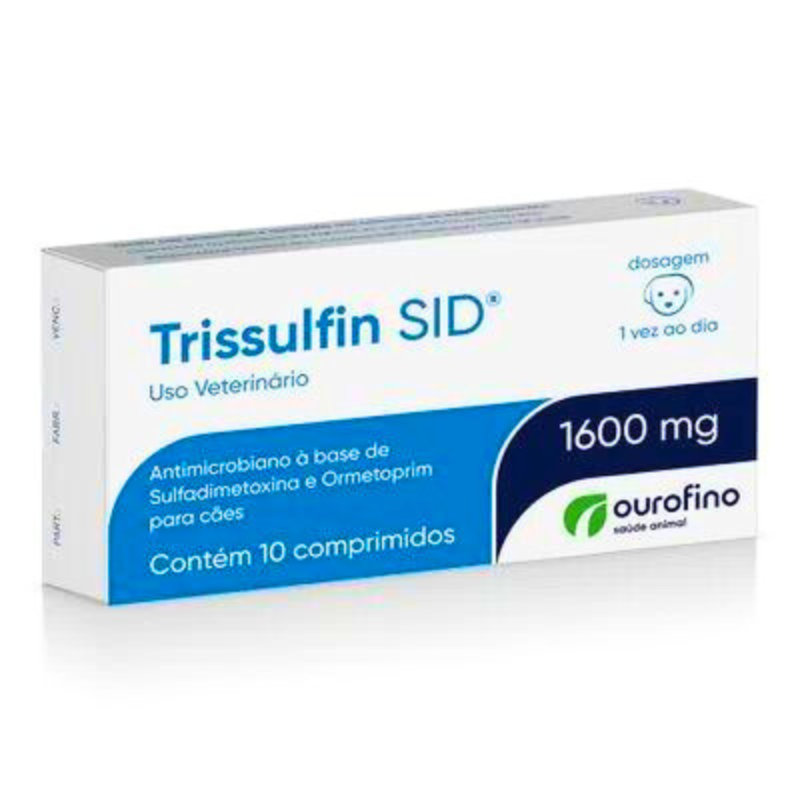 Tissulfin SID 1600 mg Ourofino