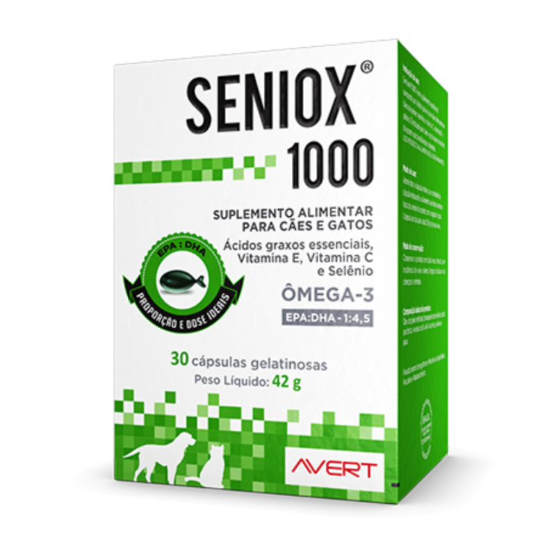Avert Seniox 1000mg 30 Cápsulas