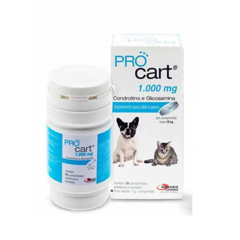 Procart 1000mg Agener 60 Cápsulas