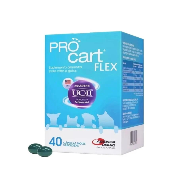 Procart Flex Agener 40 Cápsulas