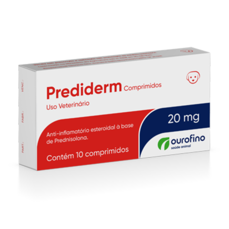 Prediderm Ourofino 20mg 10 Comprimidos