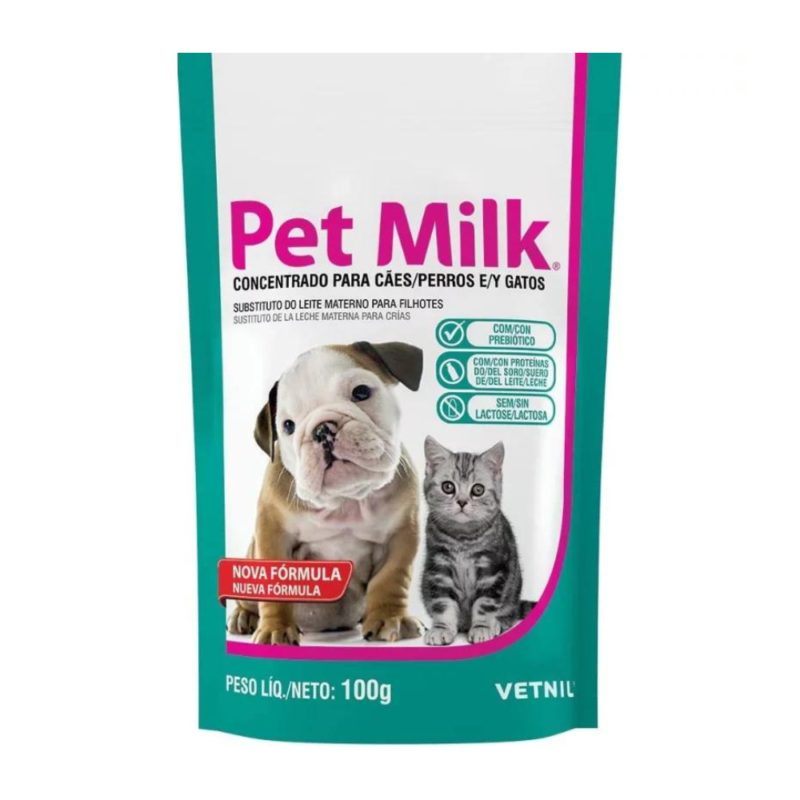 Pet Milk Sachê 100g