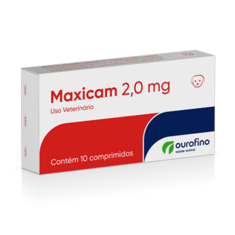 Ourofino Maxicam 2mg com 10 Comprimidos