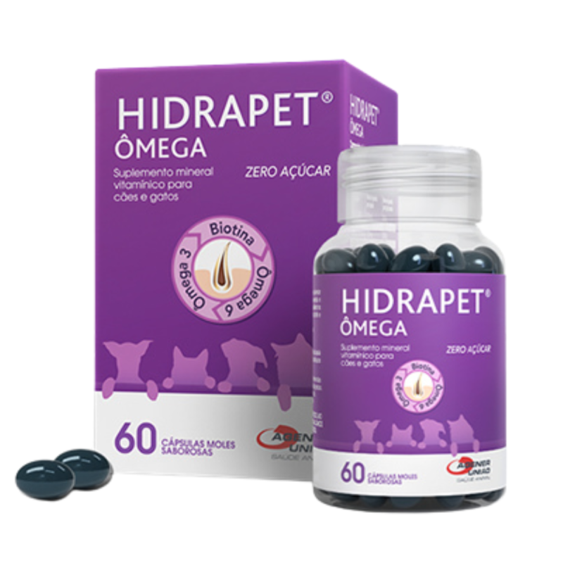 Agener Hidrapet Ômega 60 Cápsulas Moles