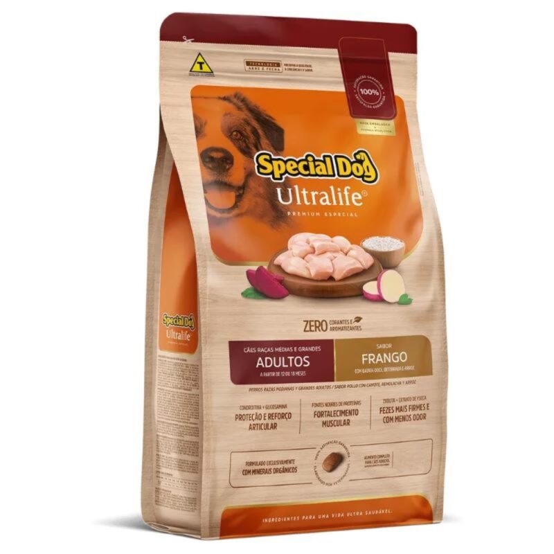 Special Dog Raças Médias e Grandes Adulto 15kg