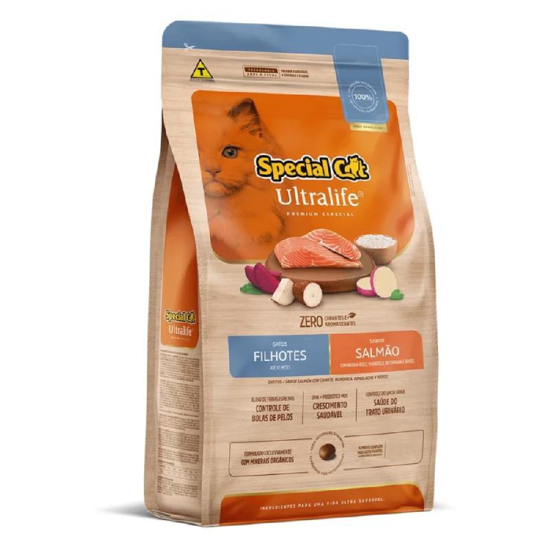 Special Cat Ultralife Filhote Salmão 20kg