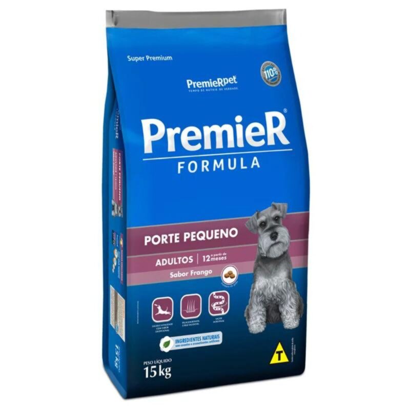 Premier Fórmula Cães Adulto Raças Pequenas 15kg