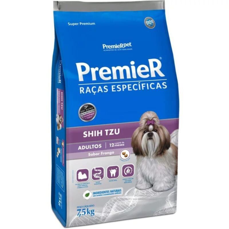 Raças Específicas Cães Adulto Shih Tzu 7,5 kg