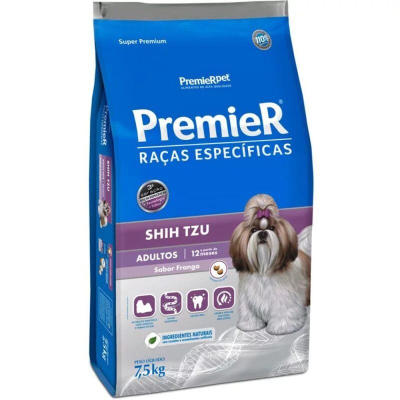 Raças Específicas Cães Adulto Shih Tzu 7,5 kg