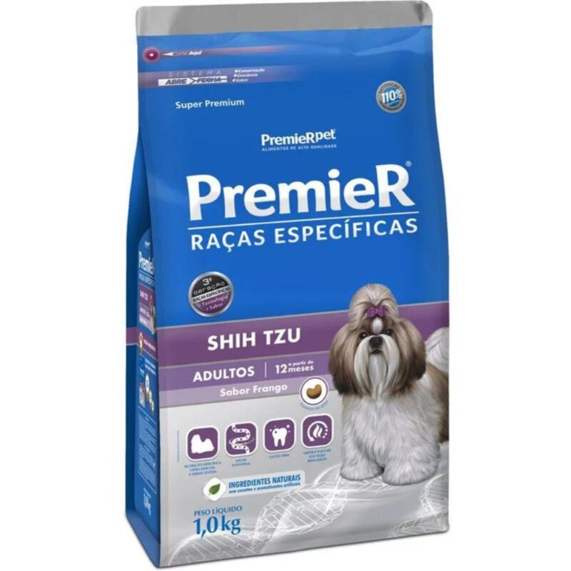 Raças Específicas Cães Adulto Shih Tzu 1 kg