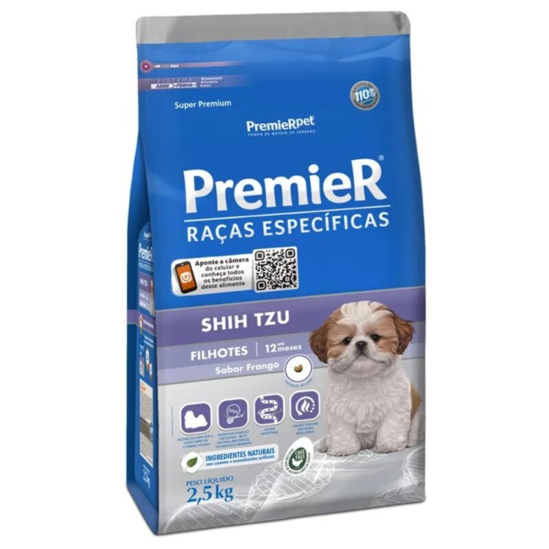 Raças Específicas Cães Filhotes Shih Tzu 2,5 kg