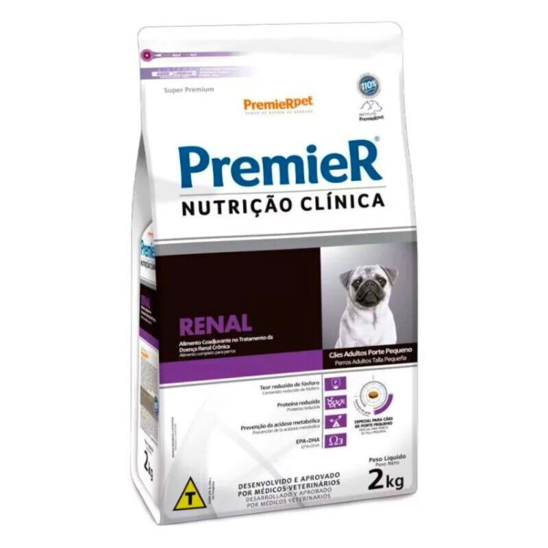 Premier Nutrição CLínica Cães Renal Pequeno Porte 2 kg - Image 2