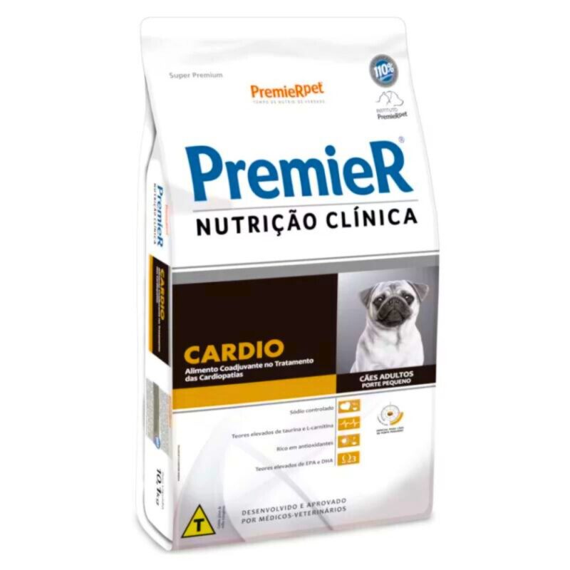 Premier Nutrição Clínica Cães Cardio Pequeno Porte 2 kg