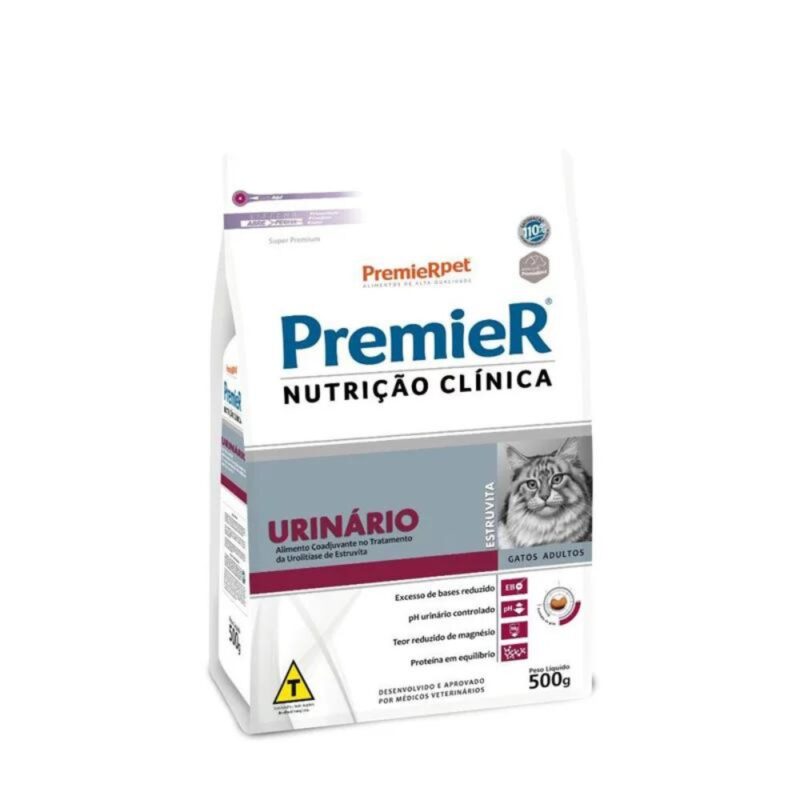 Premier Nutrição Clínica Gatos Urinário 0,5 Kg
