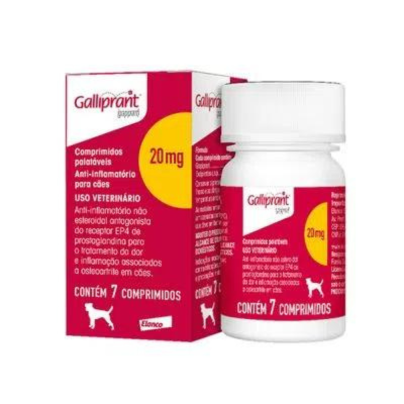 Galliprant 20mg com 7 Comprimidos
