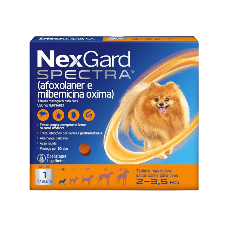 Nexgard Spectra de 2-3,5kg