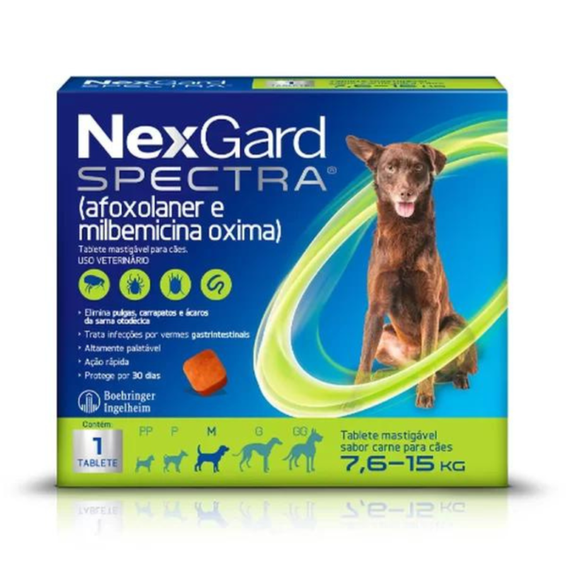 Nexgard Spectra de 7,6-15kg